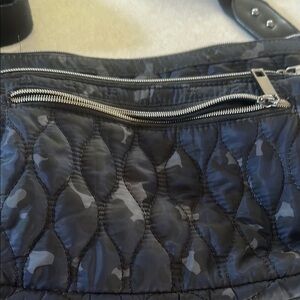 Quilted Camouflage Crossbody Bag